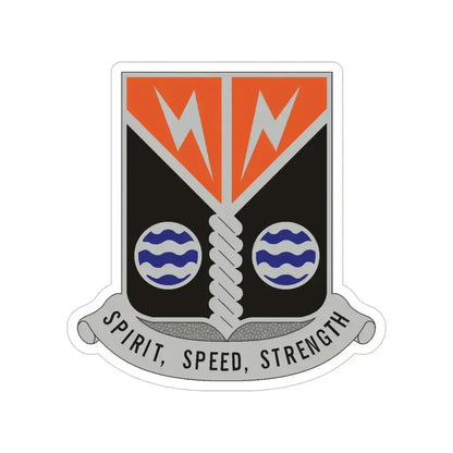 58 Signal Battalion (U.S. Army) Transparent STICKER Die-Cut Vinyl Decal 6 Inch - The Sticker Space