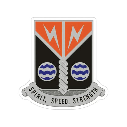 58 Signal Battalion (U.S. Army) Transparent STICKER Die-Cut Vinyl Decal - The Sticker Space