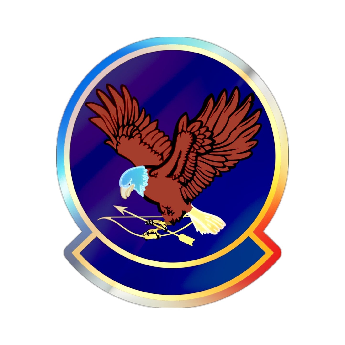 58 Training Squadron AETC (U.S. Air Force) Holographic STICKER Die-Cut Vinyl Decal-2 Inch-The Sticker Space