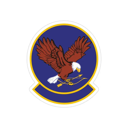 58 Training Squadron AETC (U.S. Air Force) REVERSE PRINT Transparent Die-Cut STICKER - The Sticker Space