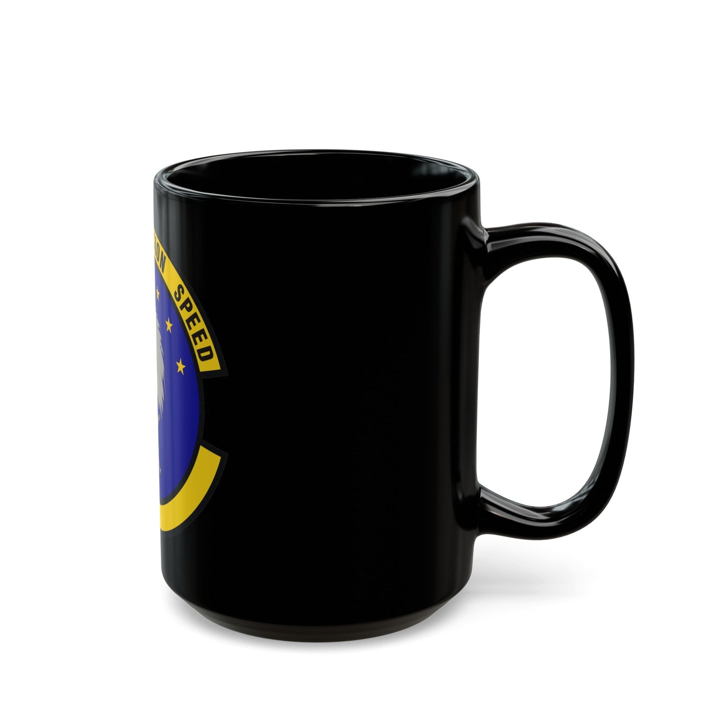 580 Software Engineering Squadron AFMC (U.S. Air Force) Black Coffee Mug-The Sticker Space