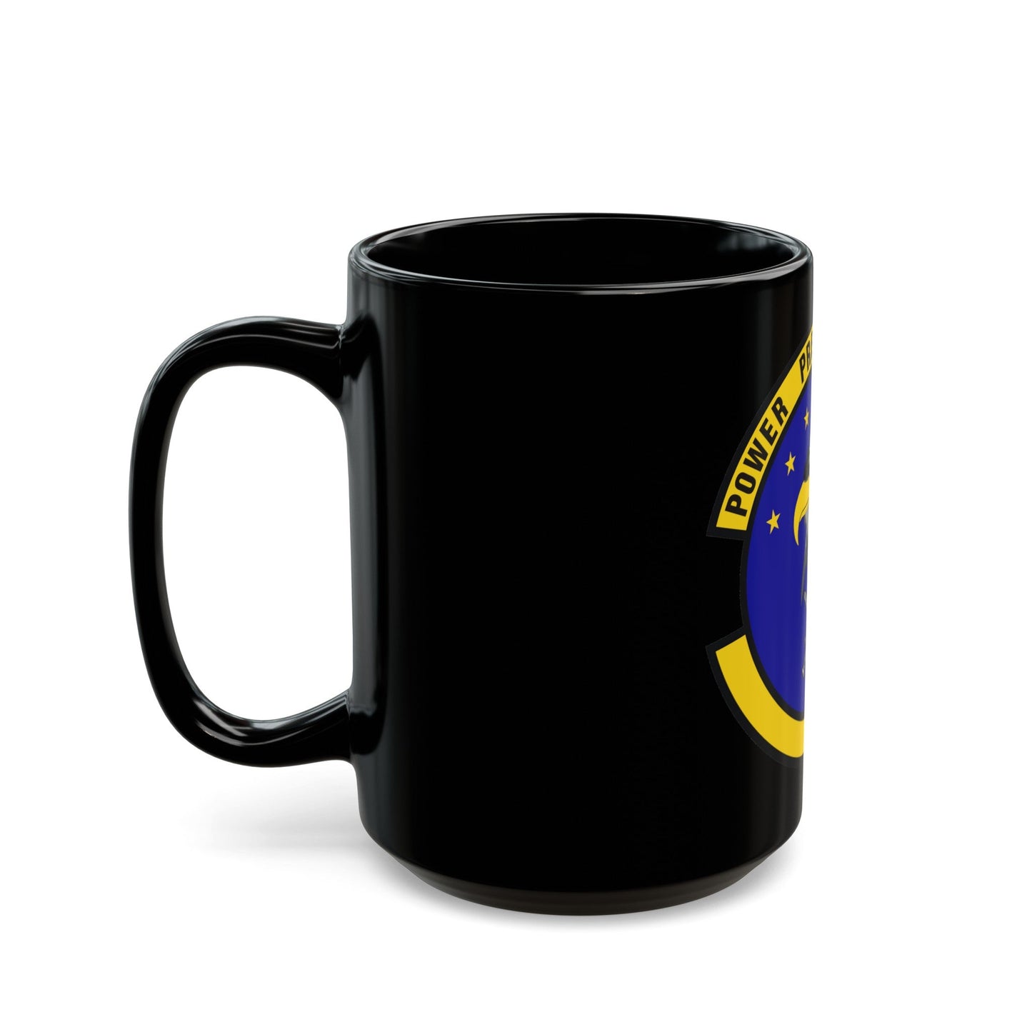 580 Software Engineering Squadron AFMC (U.S. Air Force) Black Coffee Mug-The Sticker Space