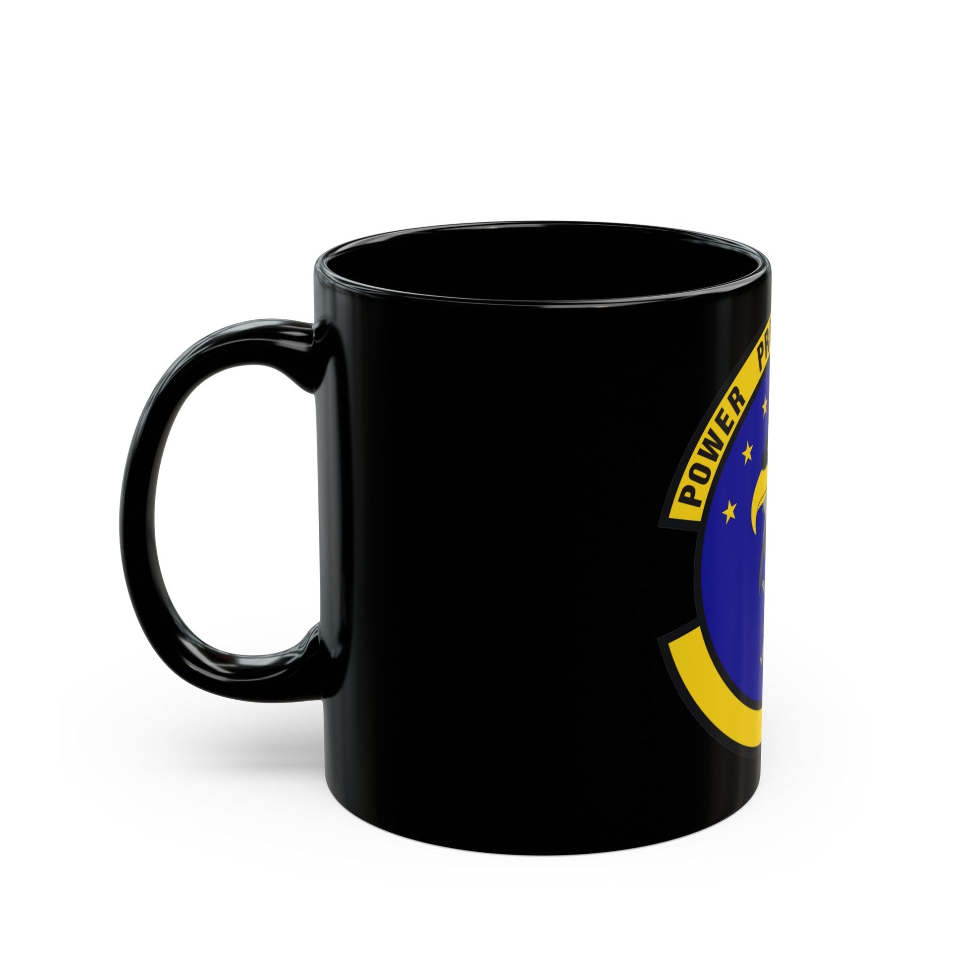 580 Software Engineering Squadron AFMC (U.S. Air Force) Black Coffee Mug-The Sticker Space