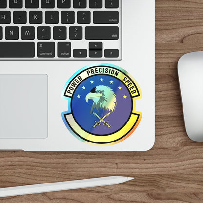 580 Software Engineering Squadron AFMC (U.S. Air Force) Holographic STICKER Die-Cut Vinyl Decal-The Sticker Space