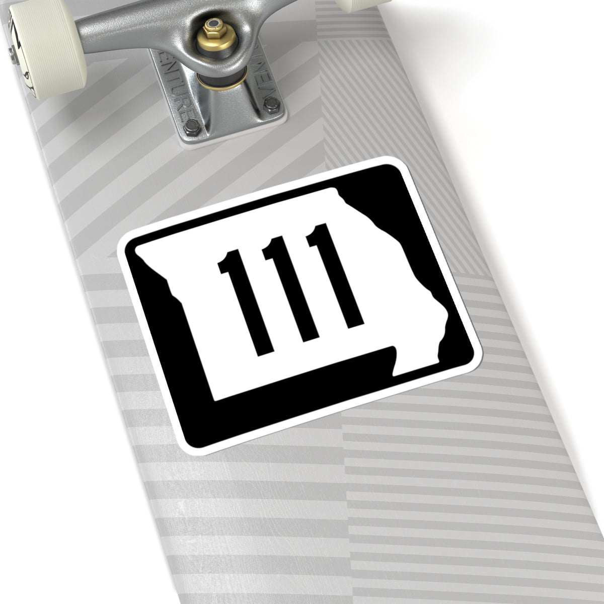MO-111 (Missouri) (Road Sign) STICKER Vinyl Kiss-Cut Decal