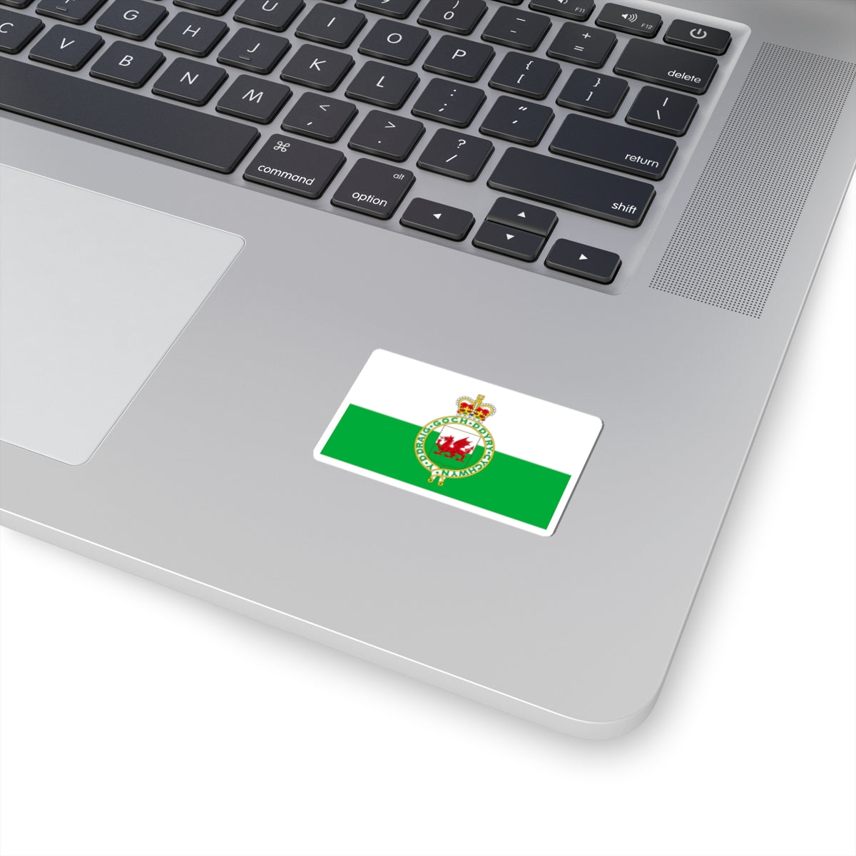 Flag of Wales 1953-1959 (United Kingdom) STICKER Vinyl Kiss-Cut Decal