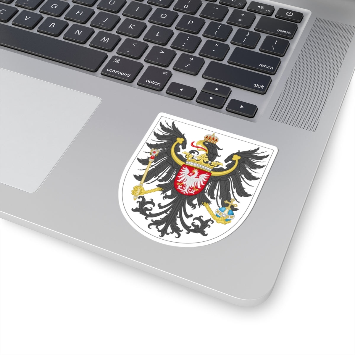 Arms of Posen (Denmark) (Coat of Arms) STICKER Vinyl Kiss-Cut Decal
