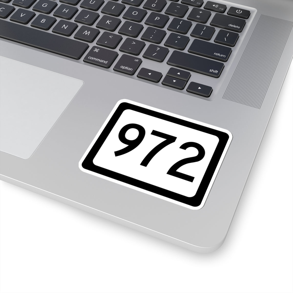 WV-972 (Virginia) (Road Sign) STICKER Vinyl Kiss-Cut Decal