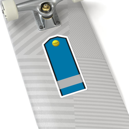 Bulgaria AirForce OR 7 (Bulgaria) (Military Rank) STICKER Vinyl Kiss-Cut Decal