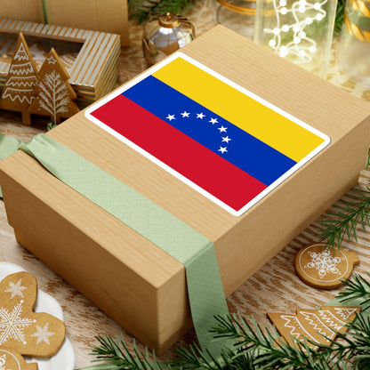 Flag of Venezuela 1930-2006 (Venezuela) STICKER Vinyl Kiss-Cut Decal