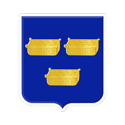 Baarle-Nassau wapen (Netherlands) (Coat of Arms) STICKER Vinyl Kiss-Cut Decal