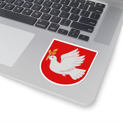 Tampereen hiippakunnan vaakuna (Finland) (Coat of Arms) STICKER Vinyl Kiss-Cut Decal