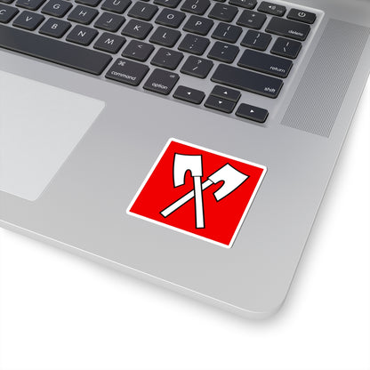 CHE Biel Flag (Switzerland) STICKER Vinyl Kiss-Cut Decal
