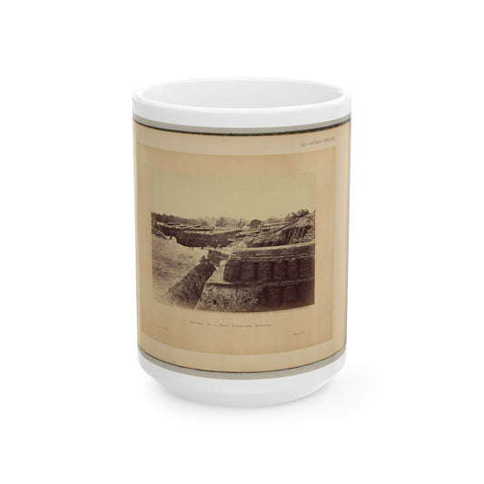 Battery No. 1, Near Yorktown, Virginia (U.S. Civil War) White Coffee Mug