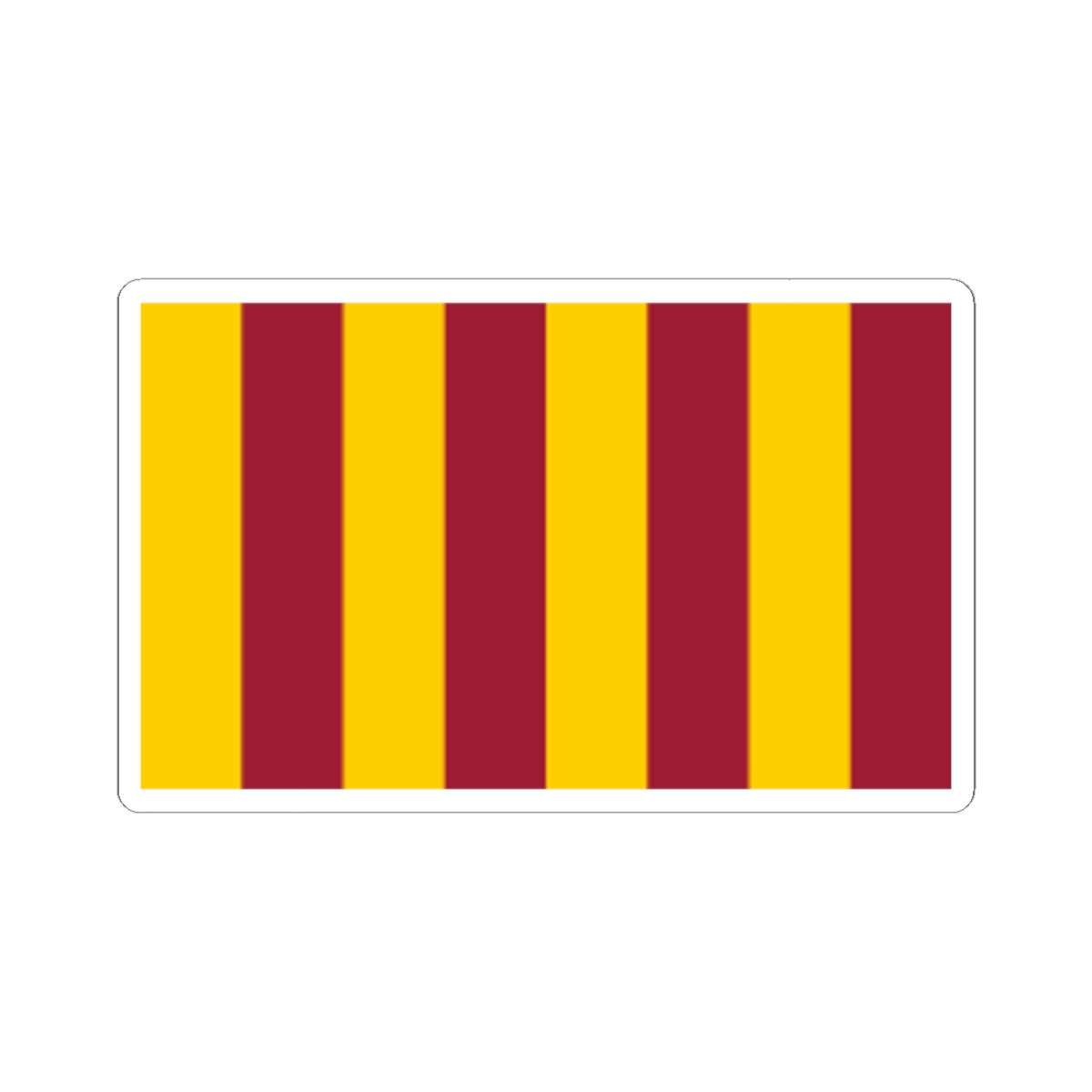 Flag of Northumbria 2015 (England) STICKER Vinyl Kiss-Cut Decal