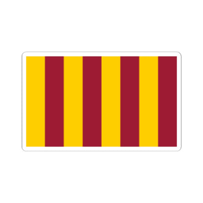 Flag of Northumbria 2015 (England) STICKER Vinyl Kiss-Cut Decal