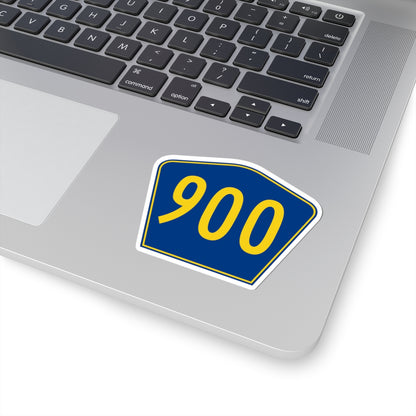 PR secondary 900 (Puerto Rico) (Road Sign) STICKER Vinyl Kiss-Cut Decal