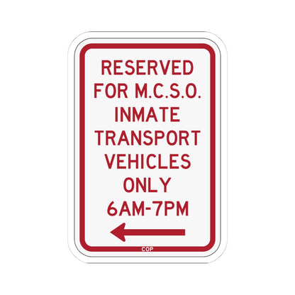 PBOT Road sign P4125L (Oregon) (Road Sign) STICKER Vinyl Kiss-Cut Decal
