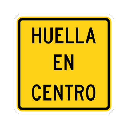 MUTCD-PR W17-3bp (Puerto Rico) (Road Sign) STICKER Vinyl Kiss-Cut Decal