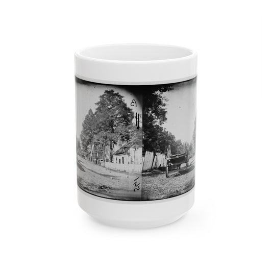 Warrenton, Virginia. Street View (U.S. Civil War) White Coffee Mug