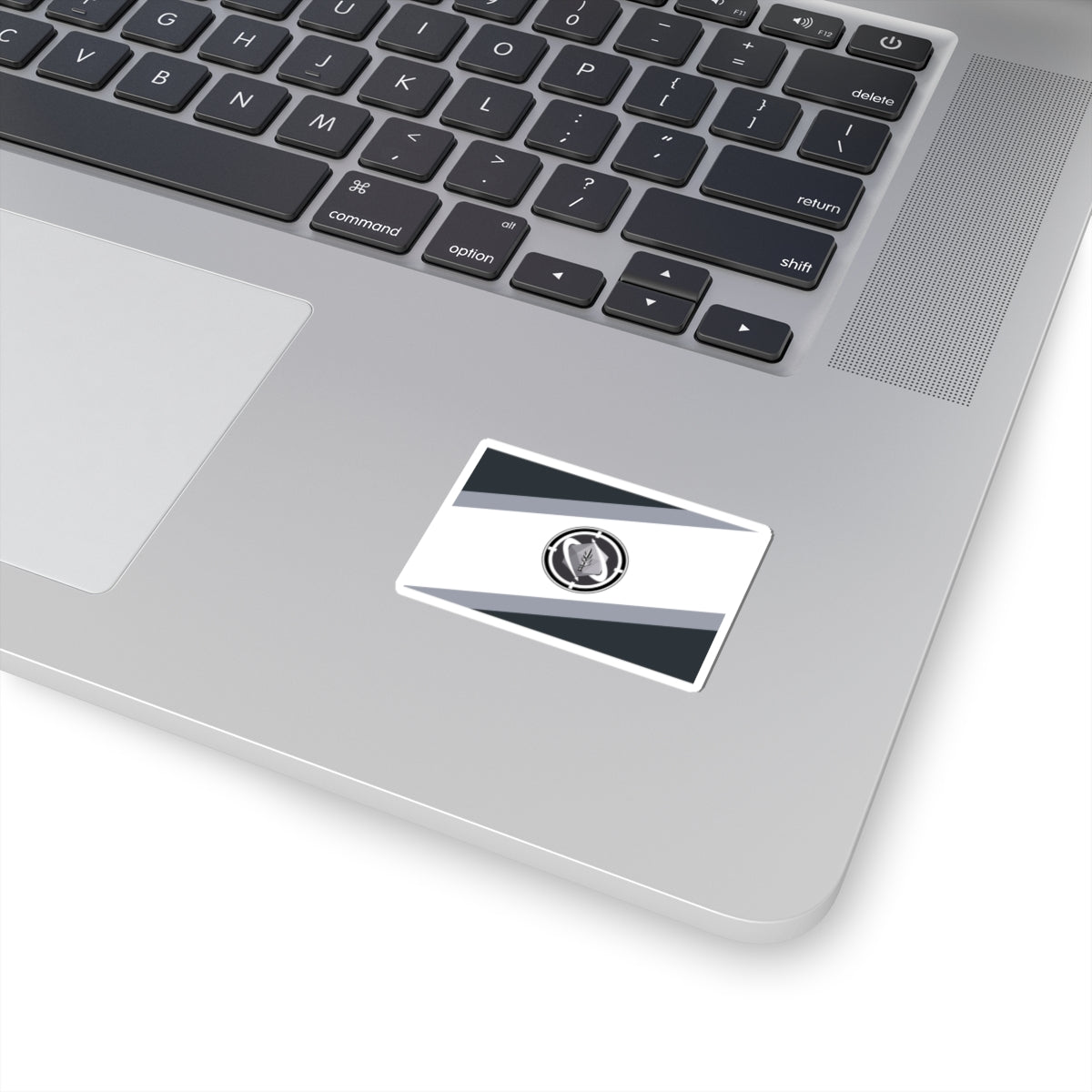 Flag of the Israeli Army Land Arm Gray (Israel) STICKER Vinyl Kiss-Cut Decal