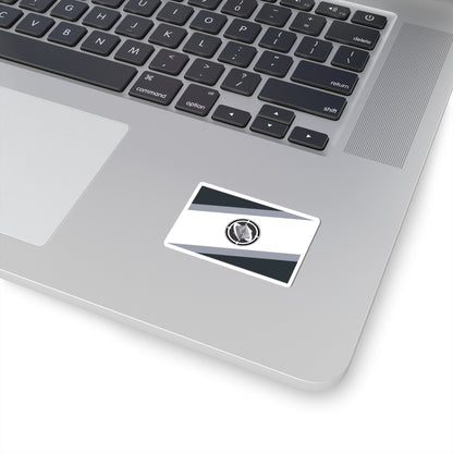 Flag of the Israeli Army Land Arm Gray (Israel) STICKER Vinyl Kiss-Cut Decal