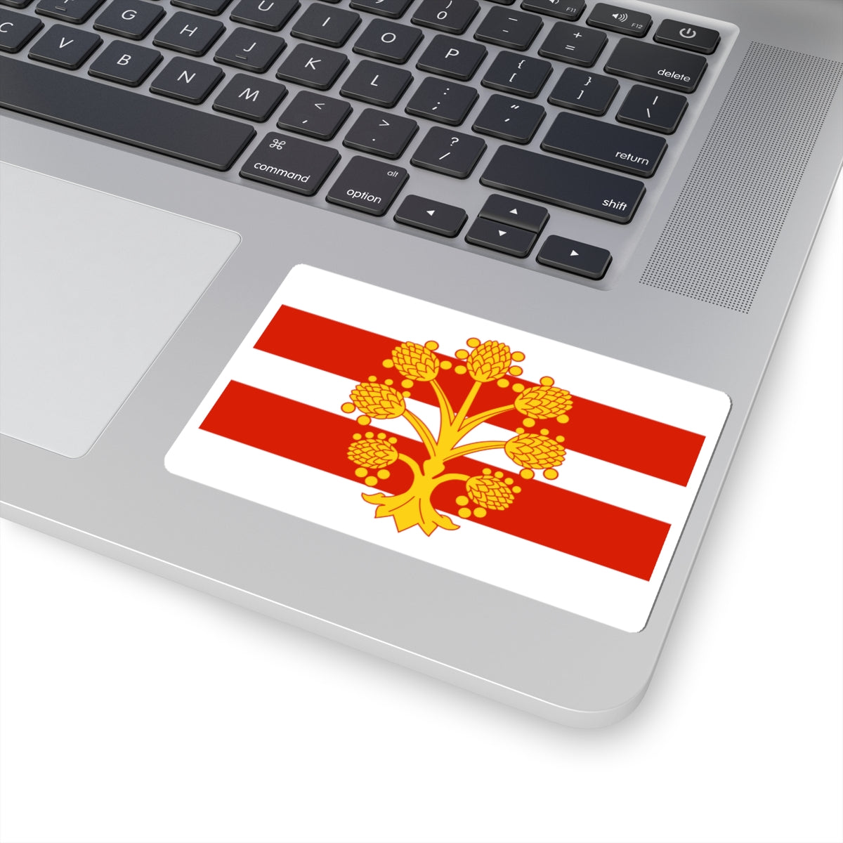 Flag of Westmorland (England) STICKER Vinyl Kiss-Cut Decal