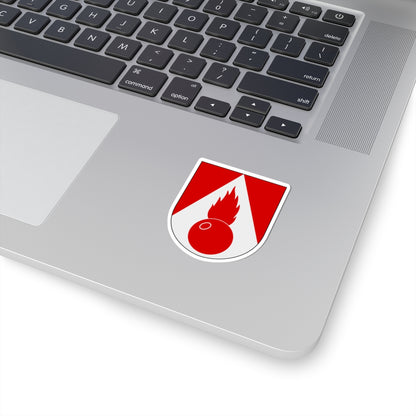 Artilleriregementet 920. kompaniet vapen (Sweden) (Coat of Arms) STICKER Vinyl Kiss-Cut Decal