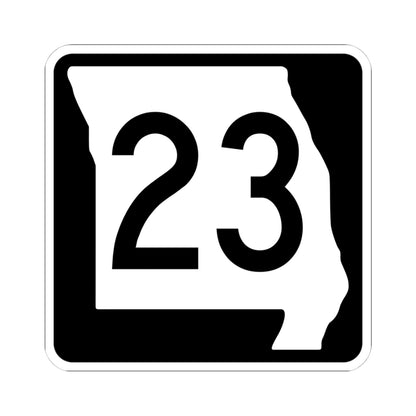 MO-23 (Missouri) (Road Sign) STICKER Vinyl Kiss-Cut Decal