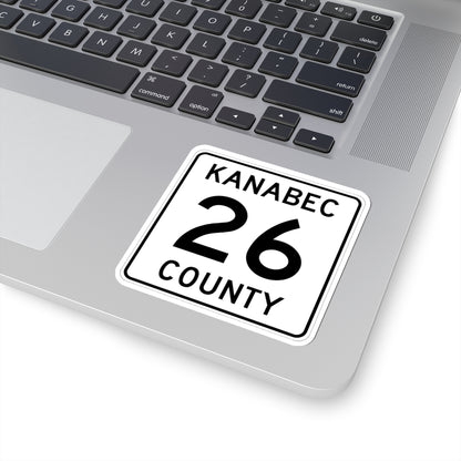 Kanabec County 26 MN (Minnesota) (Road Sign) STICKER Vinyl Kiss-Cut Decal