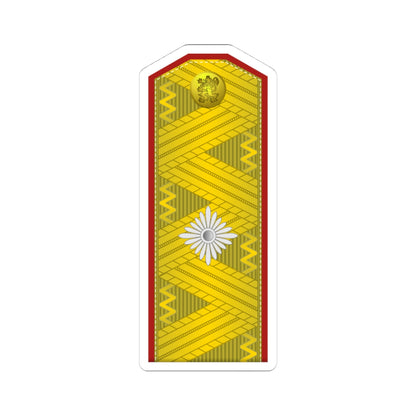 Bulgaria Army OF 6 (Bulgaria) (Military Rank) STICKER Vinyl Kiss-Cut Decal