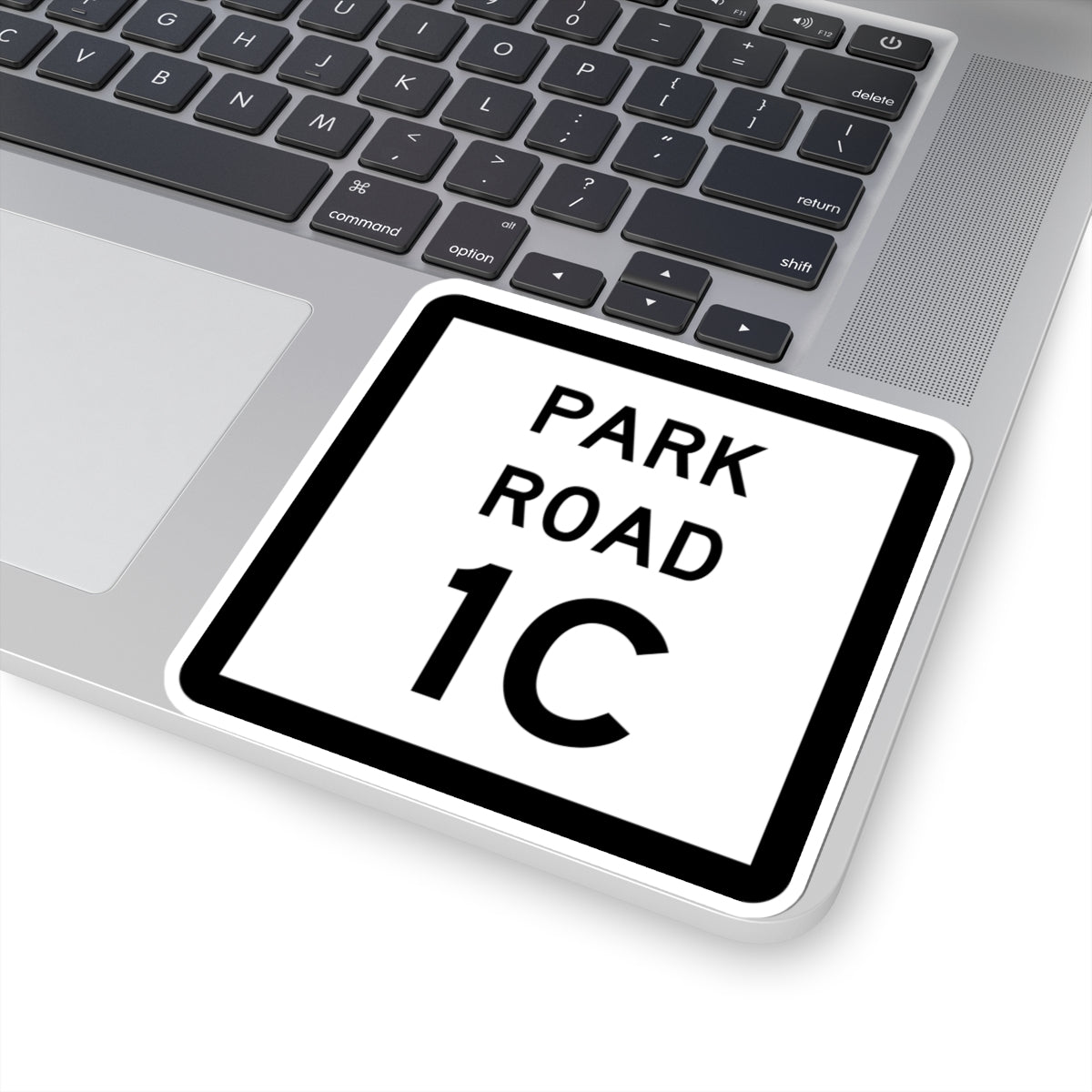 Texas Park Road 1C (Texas) (Road Sign) STICKER Vinyl Kiss-Cut Decal