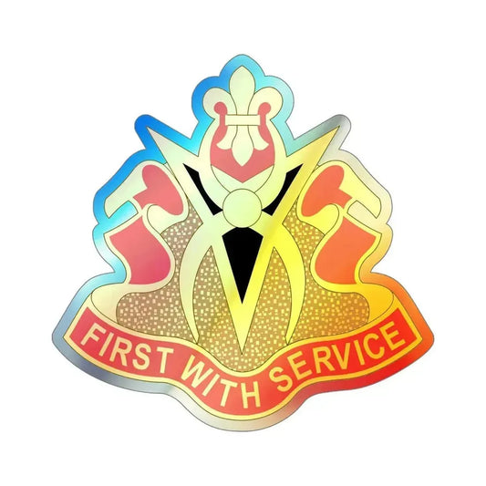 589th Brigade Support Battalion (U.S. Army) Holographic STICKER Die-Cut Vinyl Decal 6 Inch Holographic - The Sticker Space