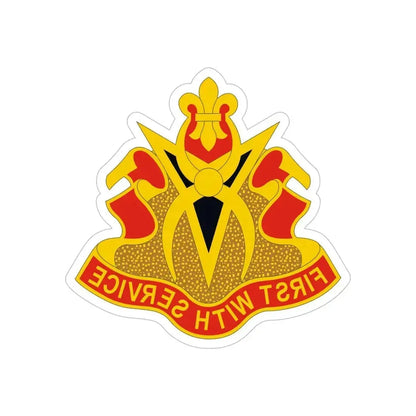 589th Brigade Support Battalion (U.S. Army) REVERSE PRINT Transparent Die-Cut STICKER 6 Inch Die-Cut Transparent - The Sticker Space