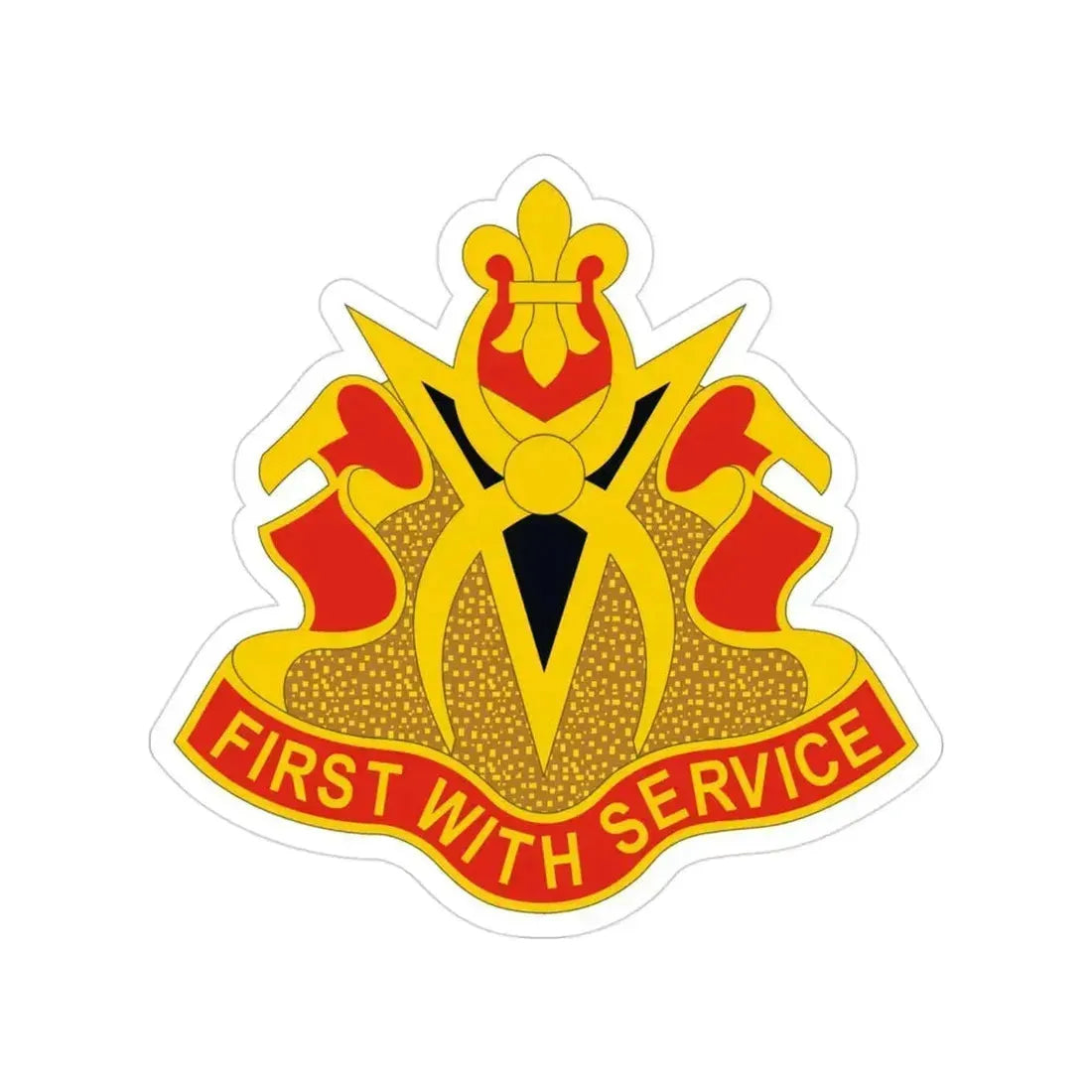 589th Brigade Support Battalion (U.S. Army) Transparent STICKER Die-Cut Vinyl Decal 3 Inch - The Sticker Space