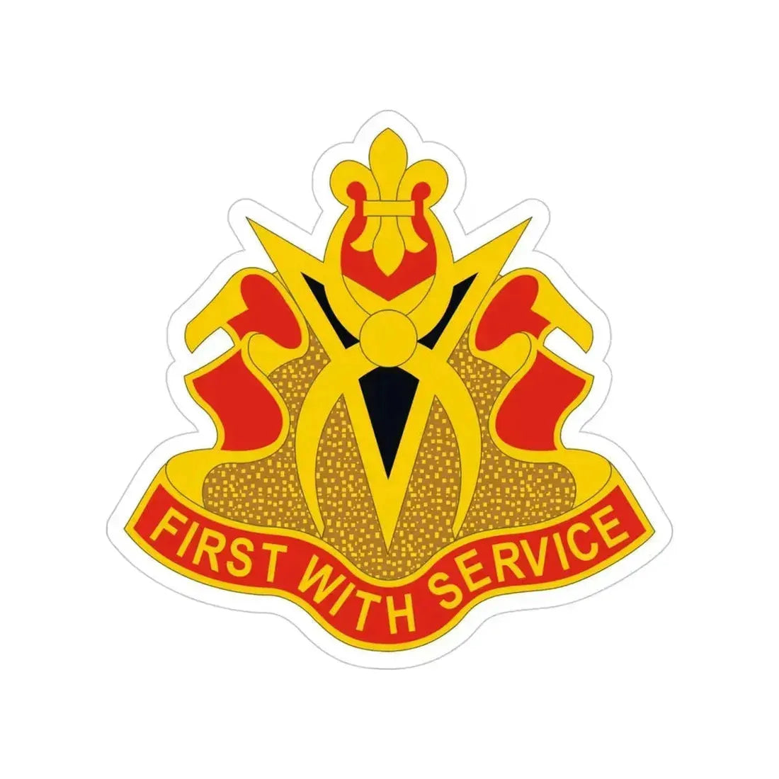 589th Brigade Support Battalion (U.S. Army) Transparent STICKER Die-Cut Vinyl Decal 4 Inch - The Sticker Space