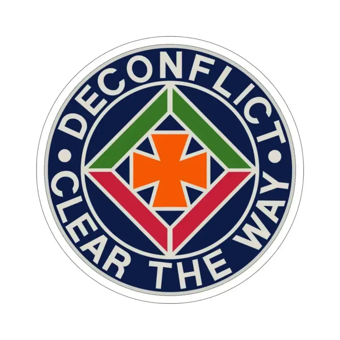 58th Air Traffic Control Battalion (U.S. Army) STICKER Vinyl Die-Cut Decal 5 Inch - The Sticker Space