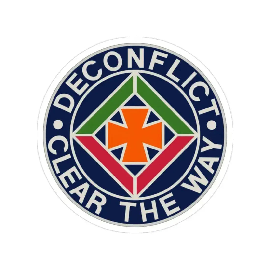 58th Air Traffic Control Battalion (U.S. Army) Transparent STICKER Die-Cut Vinyl Decal 2 Inch - The Sticker Space