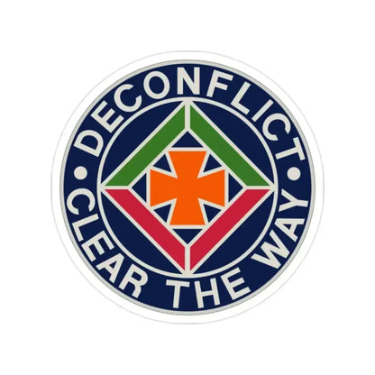 58th Air Traffic Control Battalion (U.S. Army) Transparent STICKER Die-Cut Vinyl Decal 2 Inch - The Sticker Space