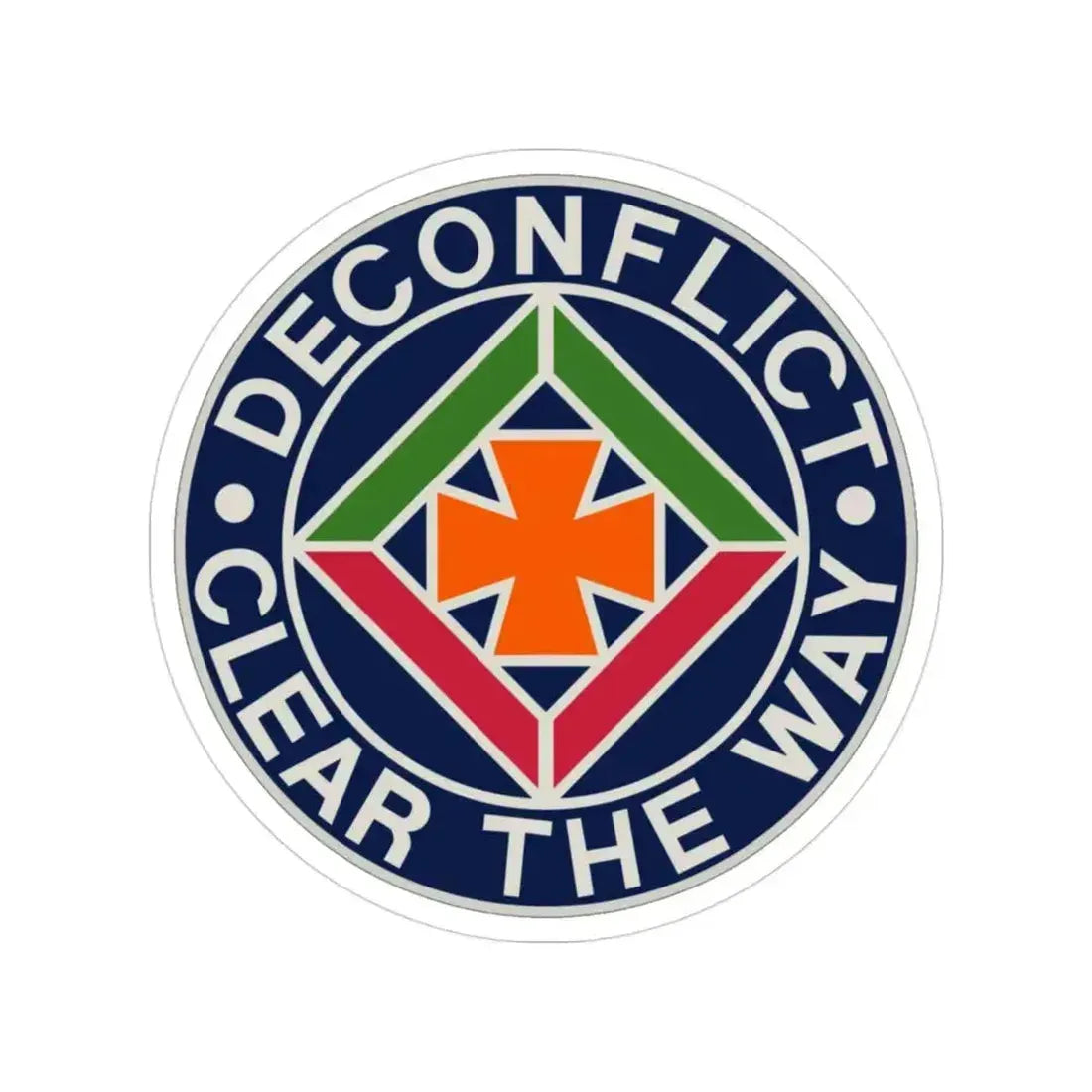 58th Air Traffic Control Battalion (U.S. Army) Transparent STICKER Die-Cut Vinyl Decal 3 Inch - The Sticker Space