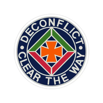 58th Air Traffic Control Battalion (U.S. Army) Transparent STICKER Die-Cut Vinyl Decal 3 Inch - The Sticker Space