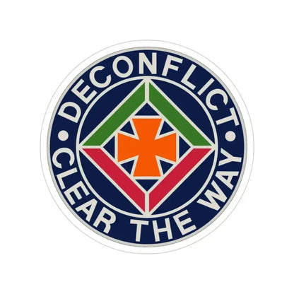 58th Air Traffic Control Battalion (U.S. Army) Transparent STICKER Die-Cut Vinyl Decal 4 Inch - The Sticker Space