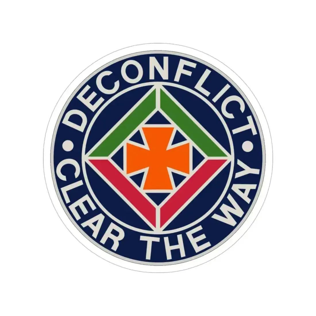 58th Air Traffic Control Battalion (U.S. Army) Transparent STICKER Die-Cut Vinyl Decal 5 Inch - The Sticker Space