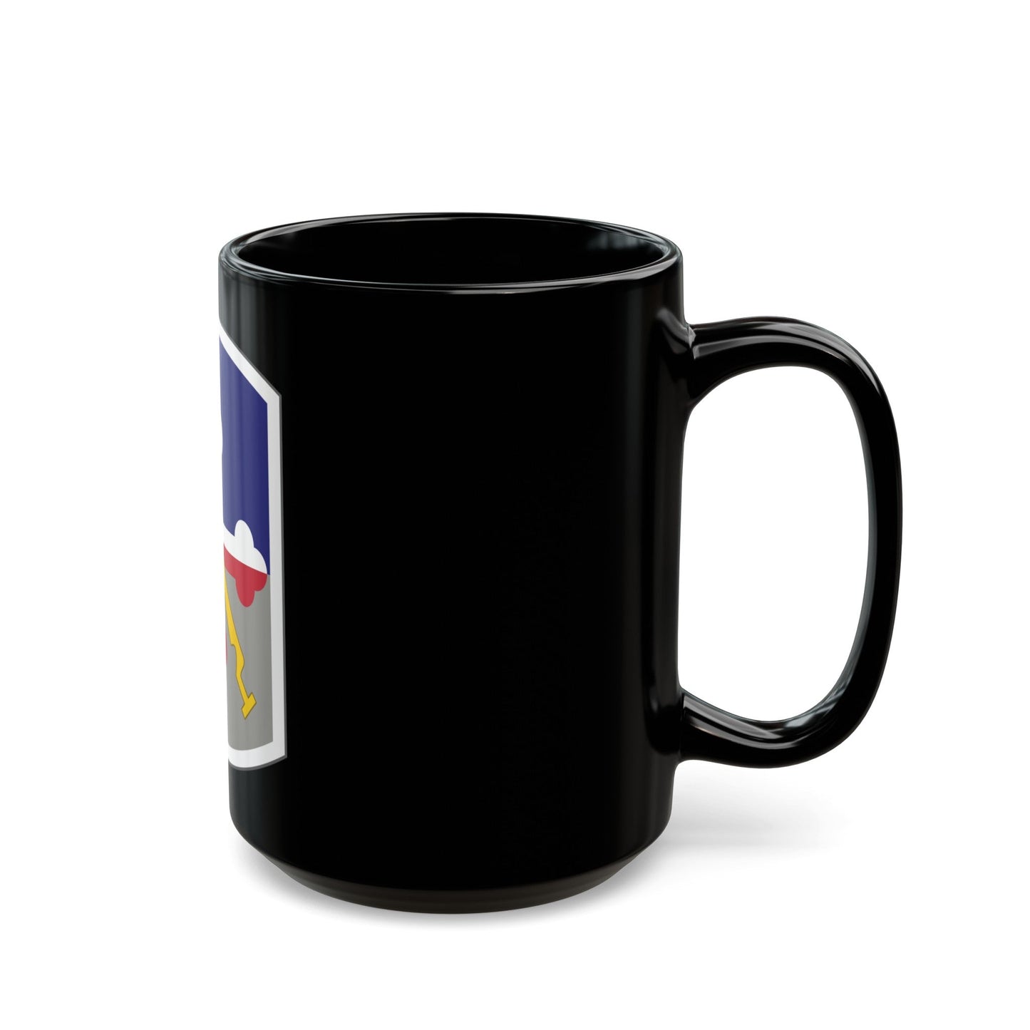 58th Infantry Brigade SSI (U.S. Army) Black Coffee Mug-The Sticker Space