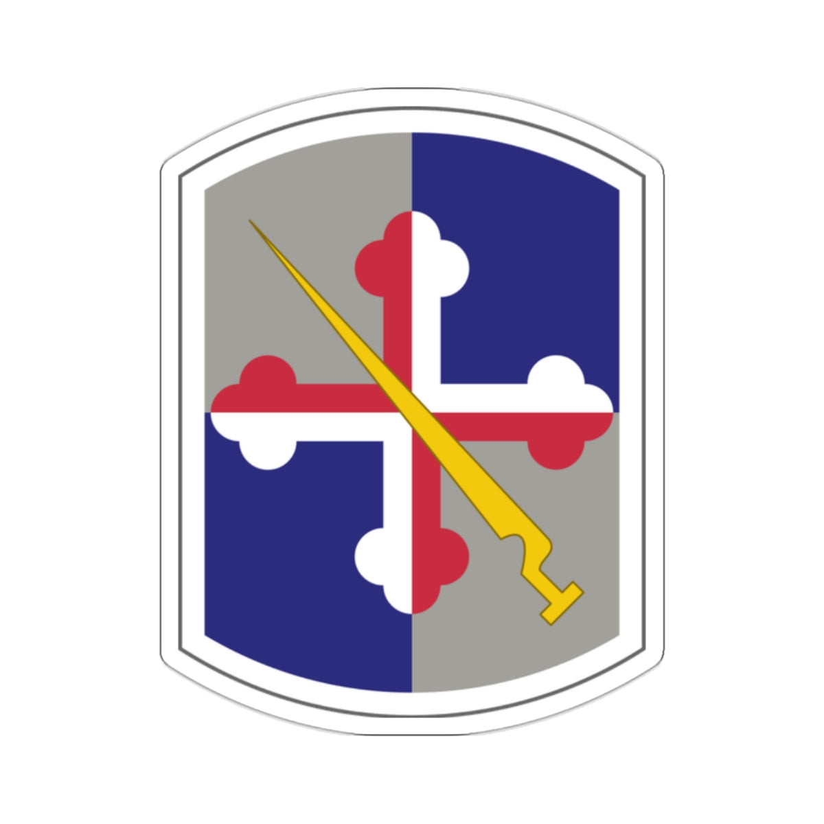 58th Infantry Brigade SSI (U.S. Army) STICKER Vinyl Kiss-Cut Decal