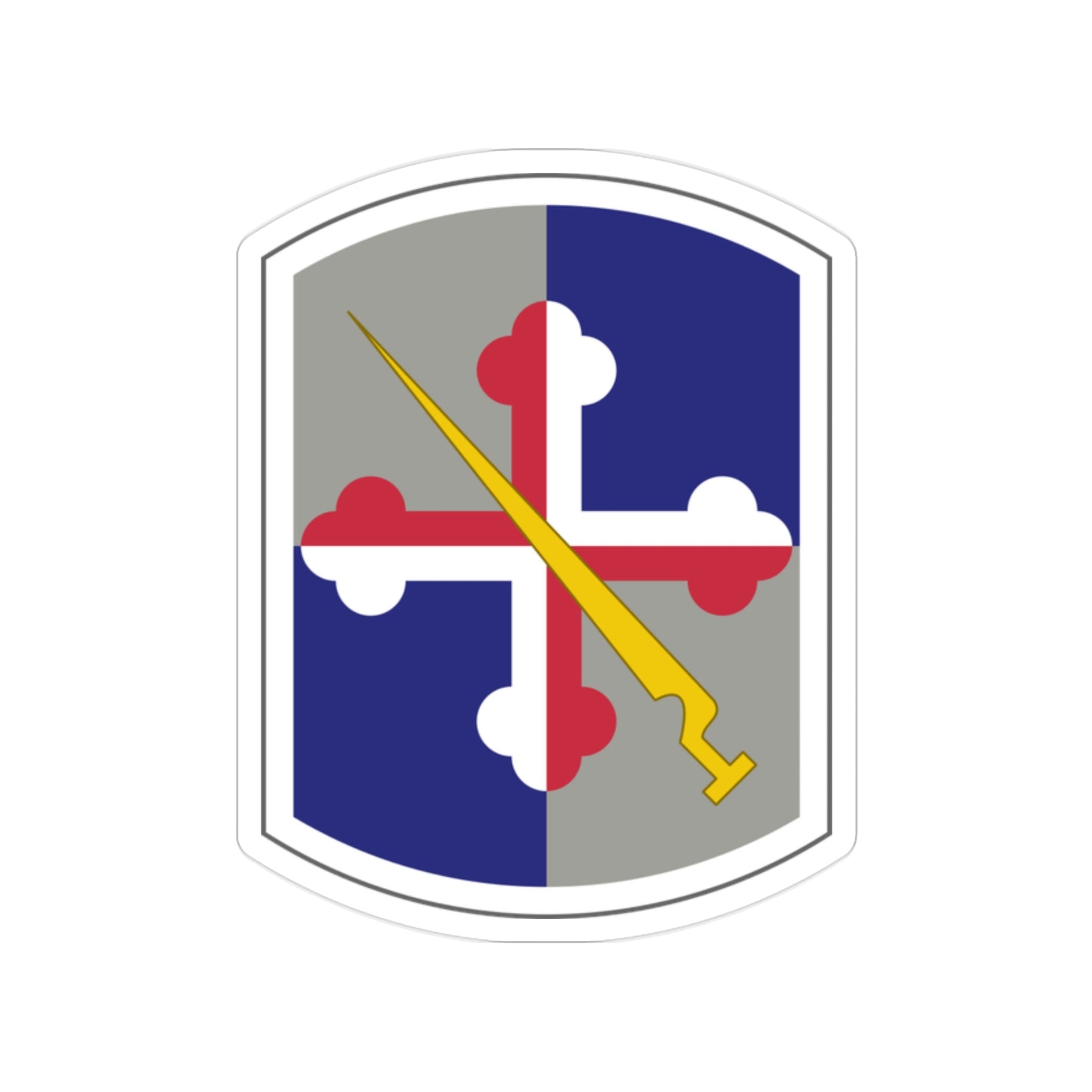 58th Infantry Brigade SSI (U.S. Army) Transparent STICKER Die-Cut Vinyl Decal-2 Inch-The Sticker Space