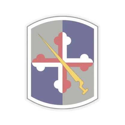 58th Infantry Brigade SSI (U.S. Army) STICKER Vinyl Kiss-Cut Decal 2 Inch Transparent - The Sticker Space