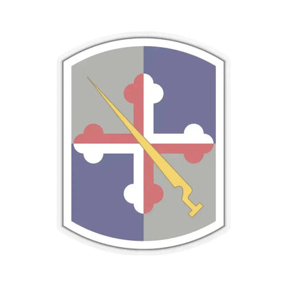 58th Infantry Brigade SSI (U.S. Army) STICKER Vinyl Kiss-Cut Decal 4 Inch Transparent - The Sticker Space