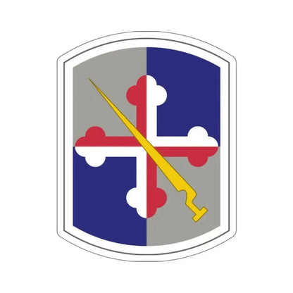 58th Infantry Brigade SSI (U.S. Army) STICKER Vinyl Kiss-Cut Decal 6 Inch White - The Sticker Space