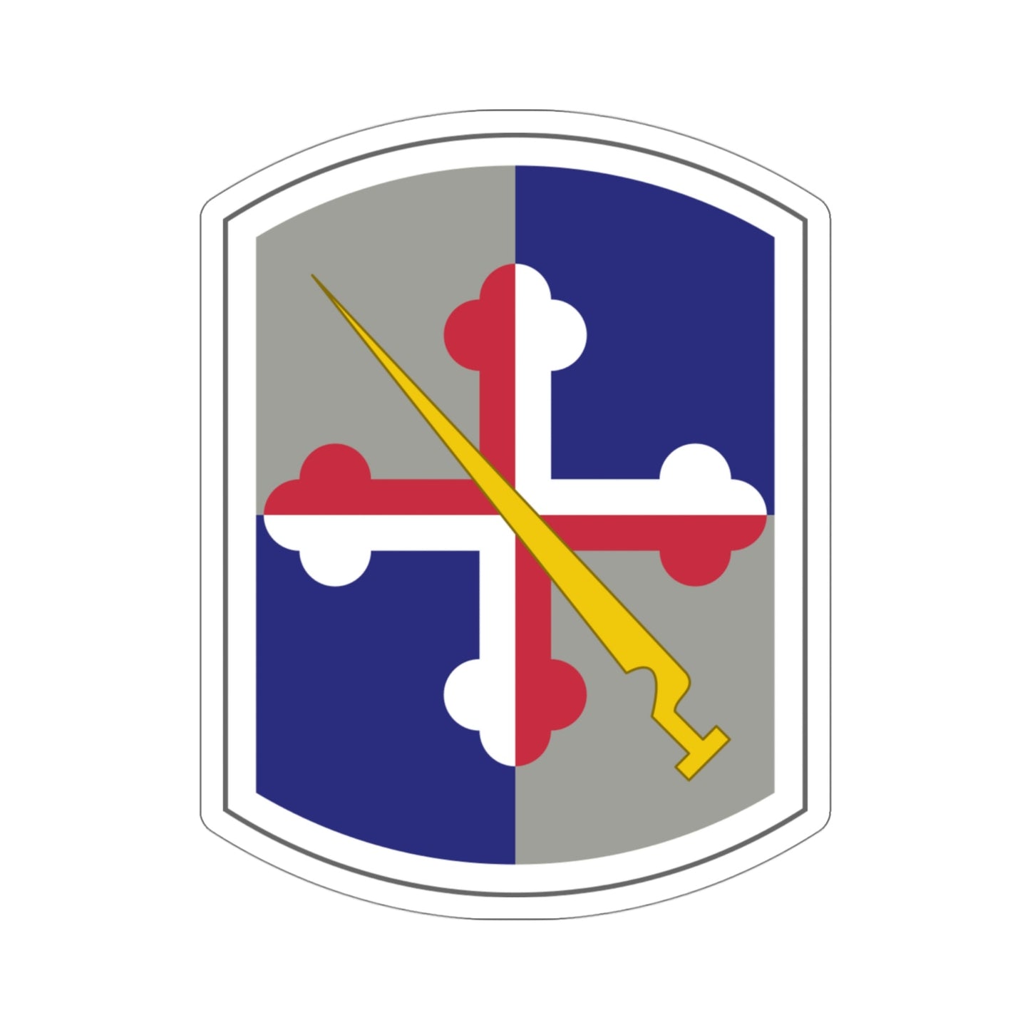 58th Infantry Brigade (U.S. Army) STICKER Vinyl Die-Cut Decal-4 Inch-The Sticker Space